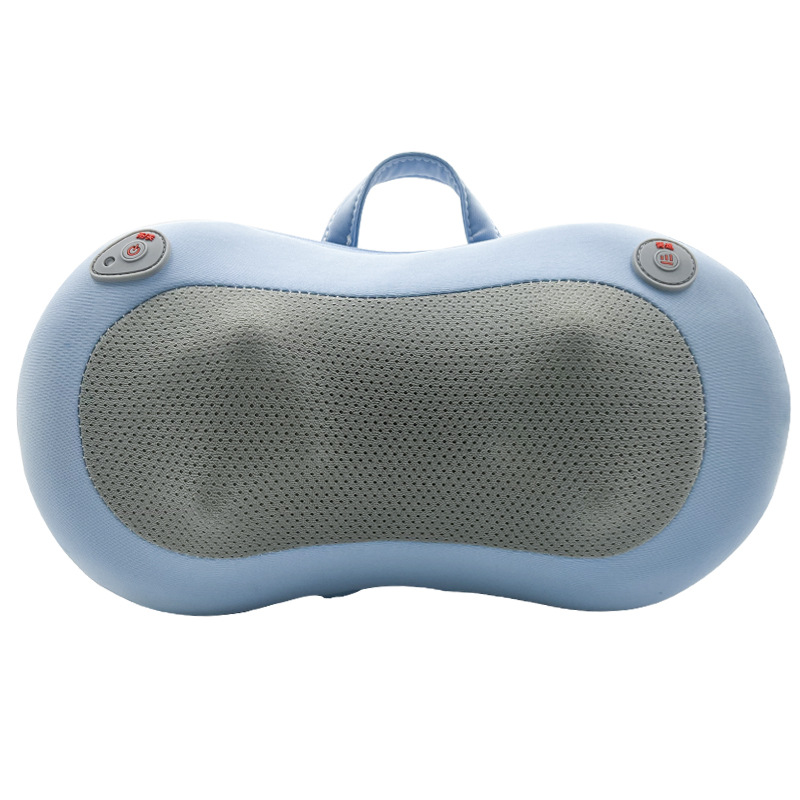 almohada de cacahuete recargable almohada de masaje para automóviles masajeador cervical multifuncional espalda doméstica inteligente masaje de cintura