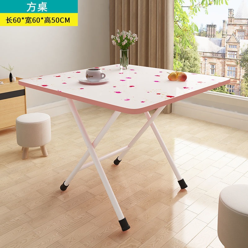 Fábrica de venta directa mesa plegable mesa de comedor plegable dormitorio mesa de estudio dormitorio mesa de comedor casera mesa al aire libre