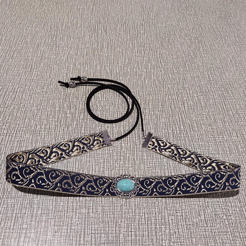 Niños Song vestidos antiguos toque de cabeza frente correa de pelo frente correa de pelo para niños vestidos antiguos de estilo Han2025 nuevos joyas de cejas