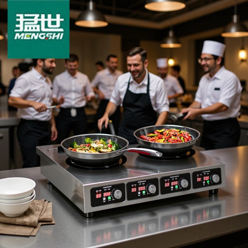 猛世商用电陶炉多头电磁炉四头大功率多眼砂锅光波炉石锅煲仔饭炉