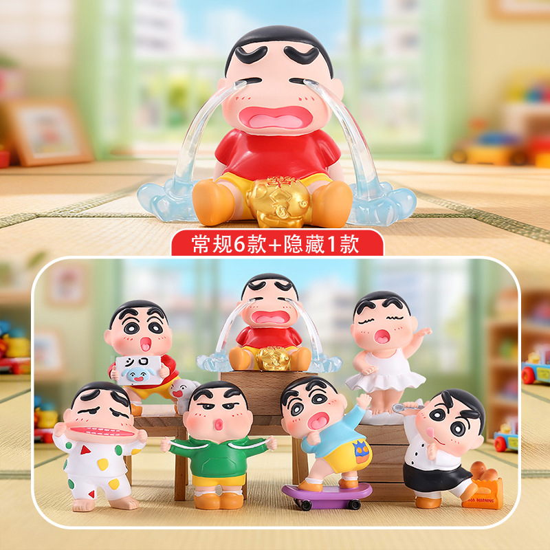 新型のパンダの楽悠悠の漫画のブラインドの箱のデスクトップの装飾の小さい置物の2次元の贈り物のメーカーの直接販売のおもちゃ