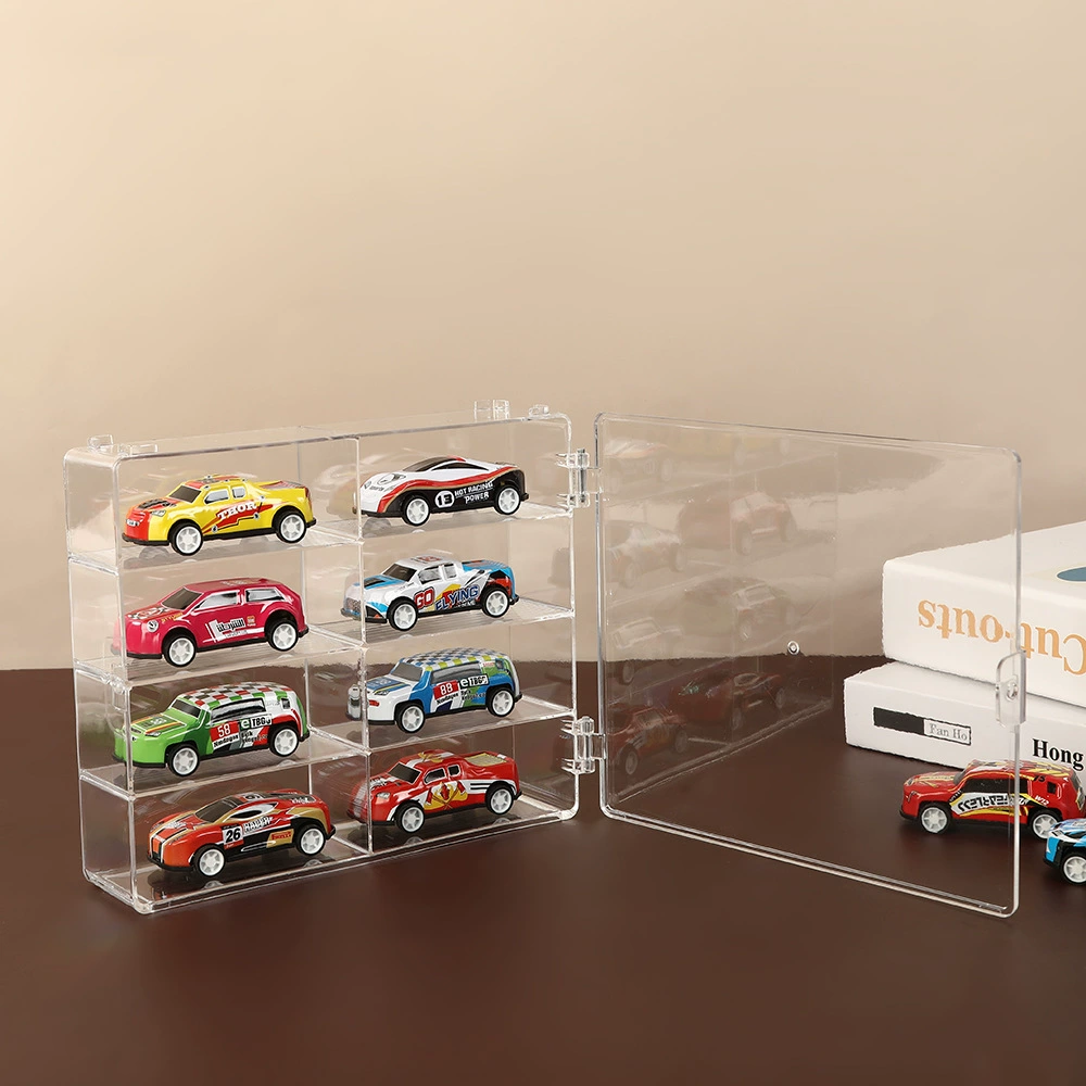 Коробка для хранения игрушечных машинок Hot Wheels, модель автомобиля, система хранения, подставка, может крепиться к стенам и поверхностям