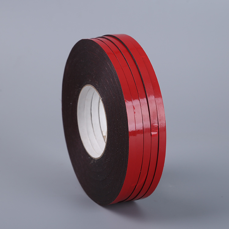 厂家定制EVA单面胶海棉胶带黑色泡棉垫防震撞密封耐磨单面胶批发