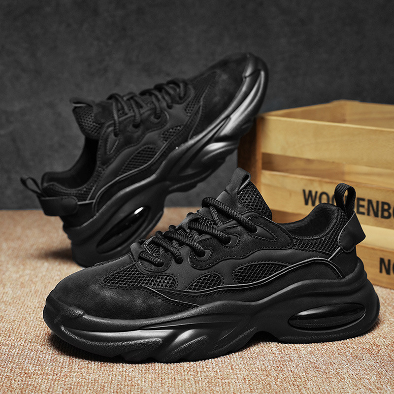 2025 Autumn Thick-Soled Air-Cushion Sneakers, Breathable Mesh Sports Running Shoes, Good Quality, Durable, Comfortable Dad Shoes 2025 Autumn Thick-Soled Air-Cushion Sneakers, Breathable Mesh Sports Running Shoes, Good Quality, Durable, Comfortable Dad Shoes
