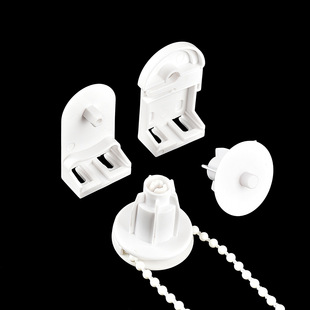 Hot sale export quality Chris Curtain accessories manual pull Bead roller blind accessories 25mm pull bead head