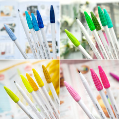 MonaMe Colored Water Pens 4009 Set of Colored Student Notebooks for Simplistic Note-taking, Drawing, and Doodle