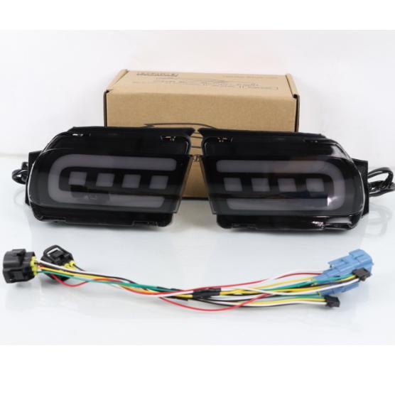 Adecuado para 10-20 Toyota Prado dominante parachoques trasero luz de freno luz doble C streamer luz de advertencia