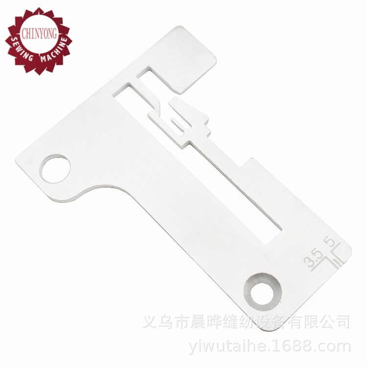 适用于胜家SINGER家用拷边机针板锁边机包缝机针板412730金属针板