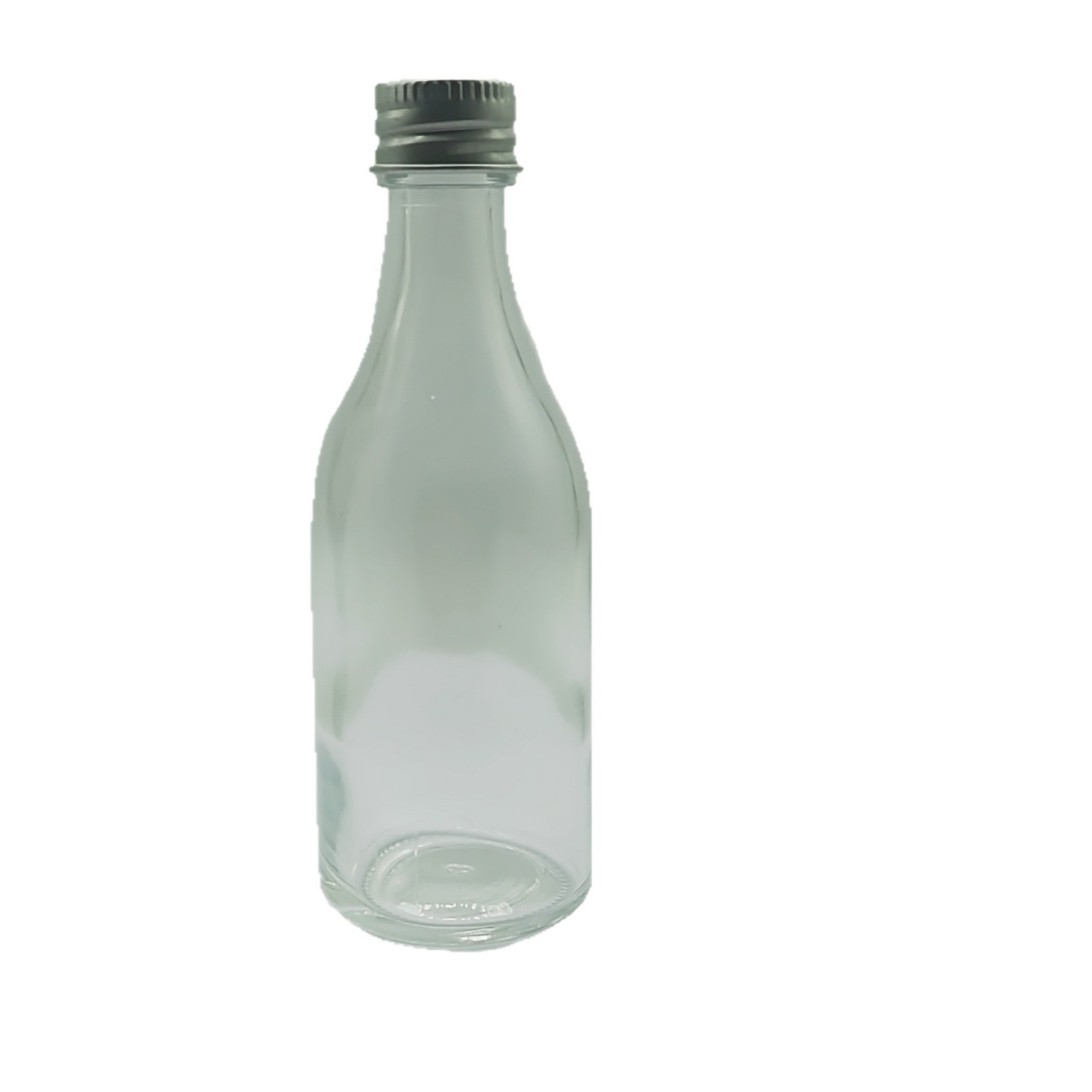 Botella de vino pequeña al por mayor, botella vacía, vidrio transparente grueso 50ml, vino de elaboración propia, vino, vino blanco, botella de vino subenvasada