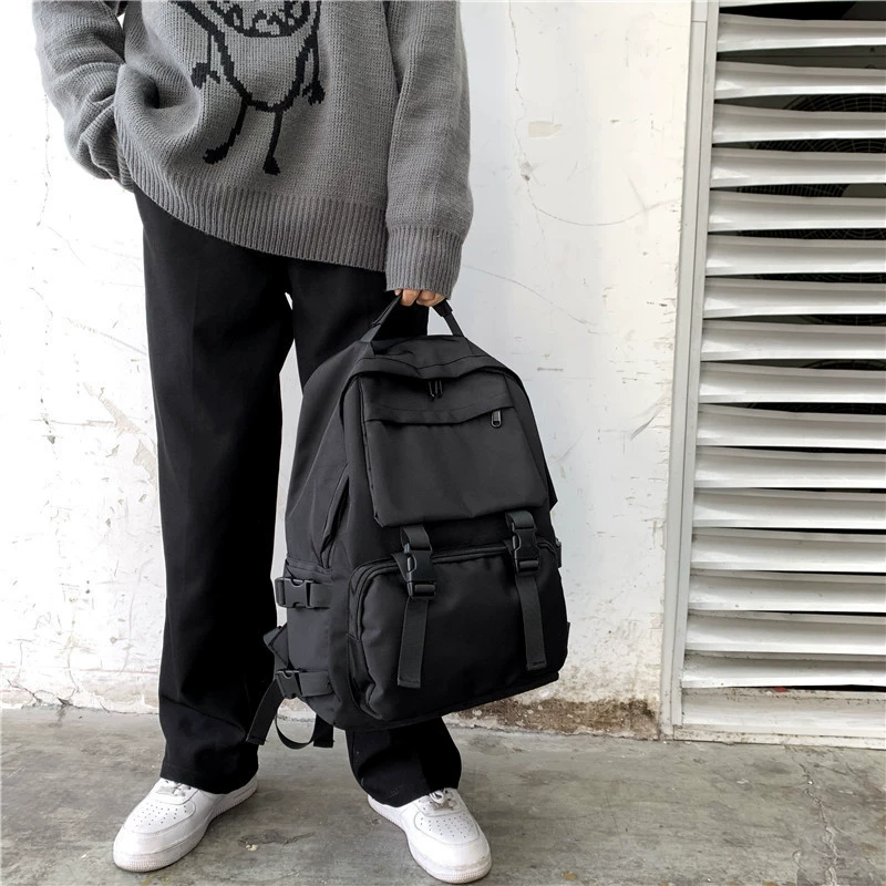 Big capacious fresh brand fashionable backpack, for students