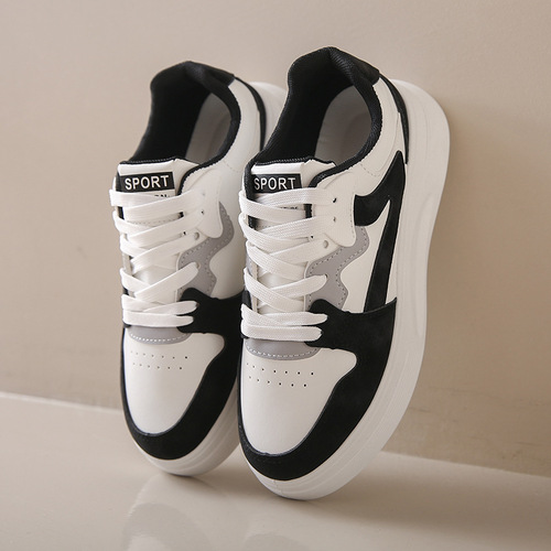 Women's Spring White Sneakers, Instagram Fashionable Spring and Autumn High-Quality Campus Casual Sports Sneakers