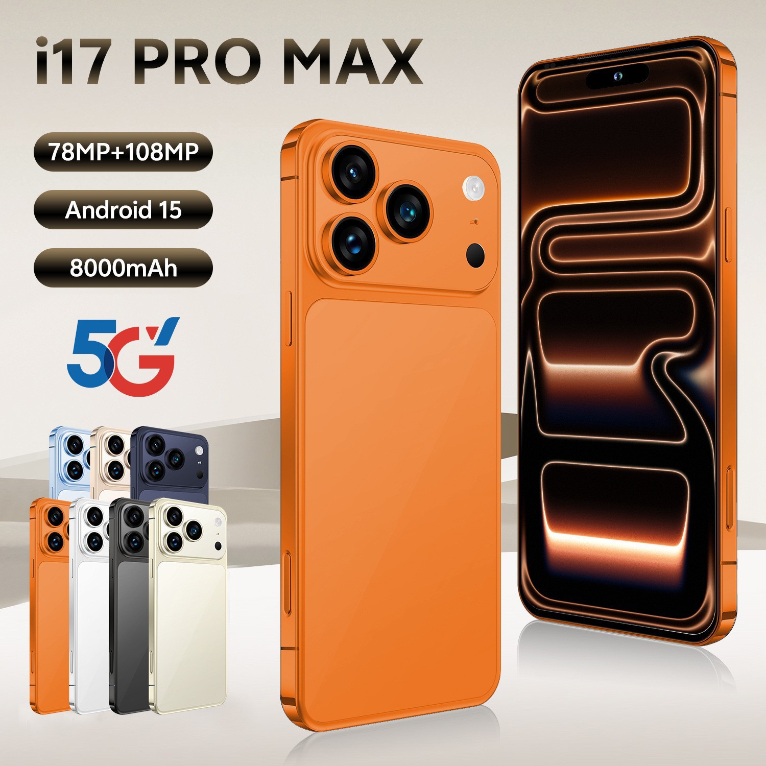 New I17Promax Smartphone I16Promaxs25U Foreign Trade Popular Cross-Border Smartphone I15