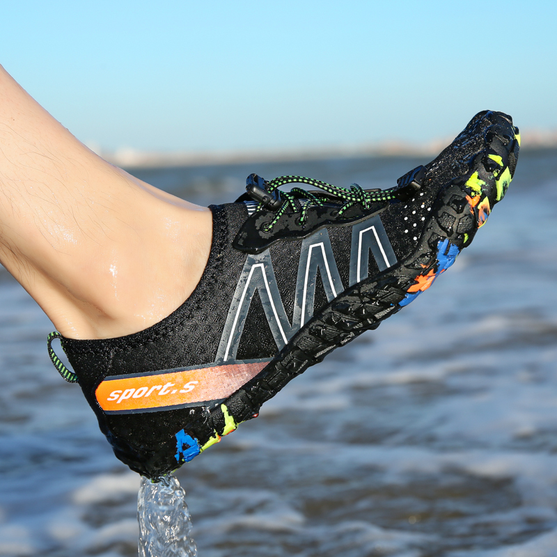 Outdoor River Tracing Shoes for Men and Women, Quick-Drying Five-Finger Beach Shoes, Women's Non-Slip Swimming Shoes, Amphibious Fishing Shoes