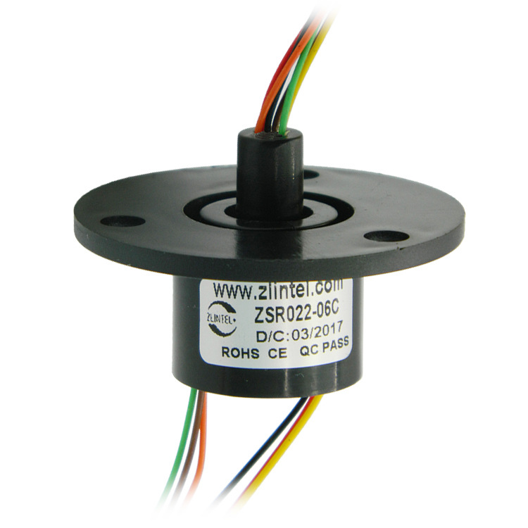 厂家直营滑环导电环电刷多路360度旋转大电流电动滑环集电环碳刷