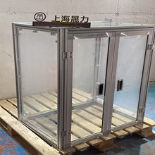 机械设备防护罩铝型材框架透明亚克力专业设计组装4040型材