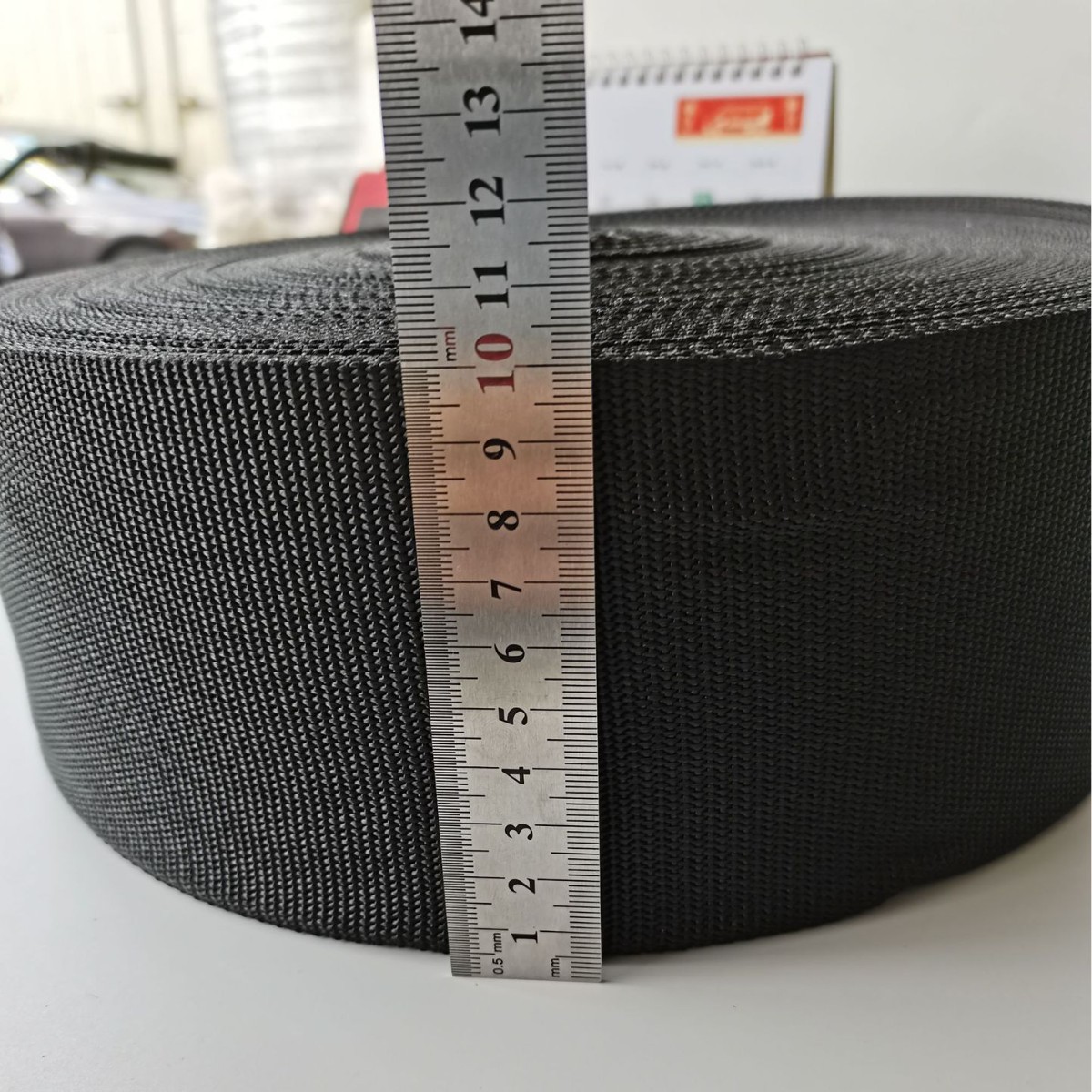 Empuje directo de fábrica 1,0 cm-10cm cinta de polipropileno negro engrosada cinta de cuentas cinta de pozo barato y fino image 3
