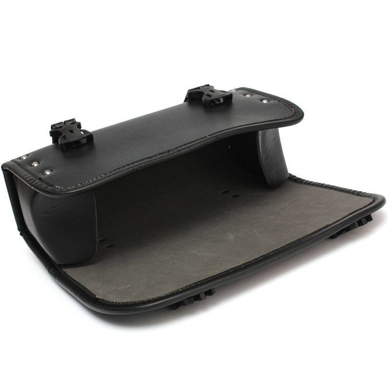 Motorcycle electric car Harley Prince car retro modified head bag leather tail bag tool kit factory direct sales