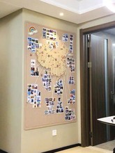 旅行足迹地图中国毛毡网红照片墙打卡标记背景图装饰板墙贴免打孔