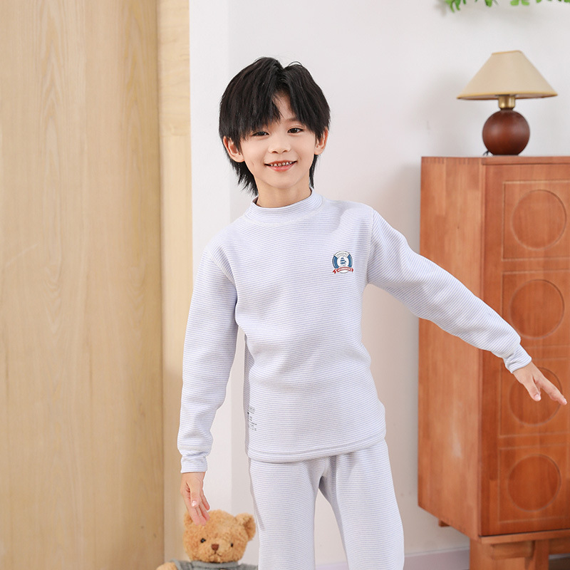 크라운 셰르파 슈트 라이트 블루 스트라이프