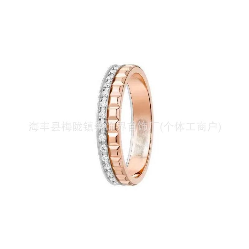 高版本齿轮陶瓷转动戒指带钻18kCNC时来运转情侣轻奢对戒宝家狮龙|undefined