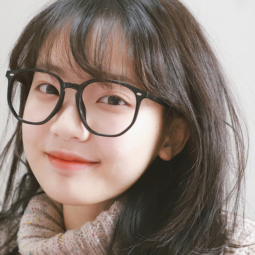 New Optical Eyeglass Frame Cross-border Retro Myopia Eyeglass Frame with Prescription Double Bridge Square Frame Anti-blue Light Glasses