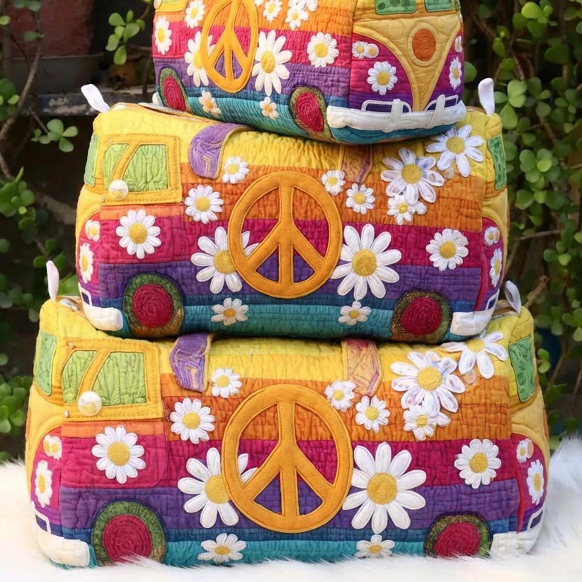Quilted Storage Bag Makeup Bag Multifunctional New Available_voghion.com