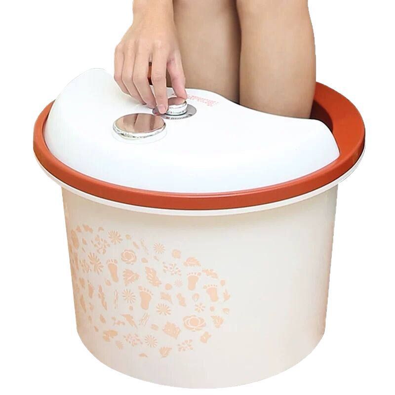hogar aislamiento térmico de salud bañera de remojo de pies bañera de lavado de pies sobre pantorrilla aislamiento térmico dormitorio masaje de tres capas grueso bañera de pies de preservación de salud