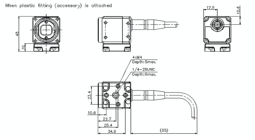 基恩士KEYENCE   CA-H048MX   黑白工业相机