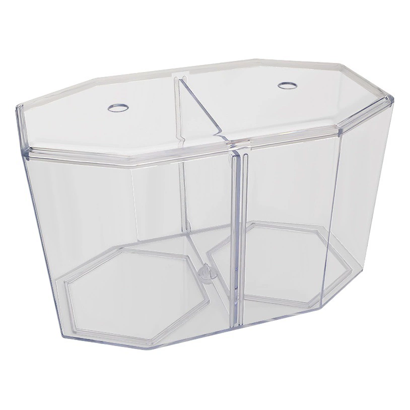 В наличии Настольный маленький аквариум для золотых рыбок с двойной сеткой независимый ведро аквариум Гуппи инкубационный ящик изоляционная коробка для кормления оптом