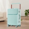 Mint Blue [Aluminum Frame Model + Front Opening Cover + Wide Tie Rod]