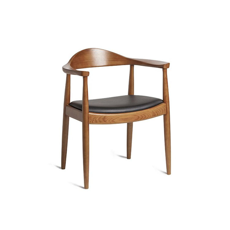 Mesa de comedor de hotel de caja de madera maciza cadena de restaurantes occidentales diseñadores de estilo antiguo asiento de tela de caña