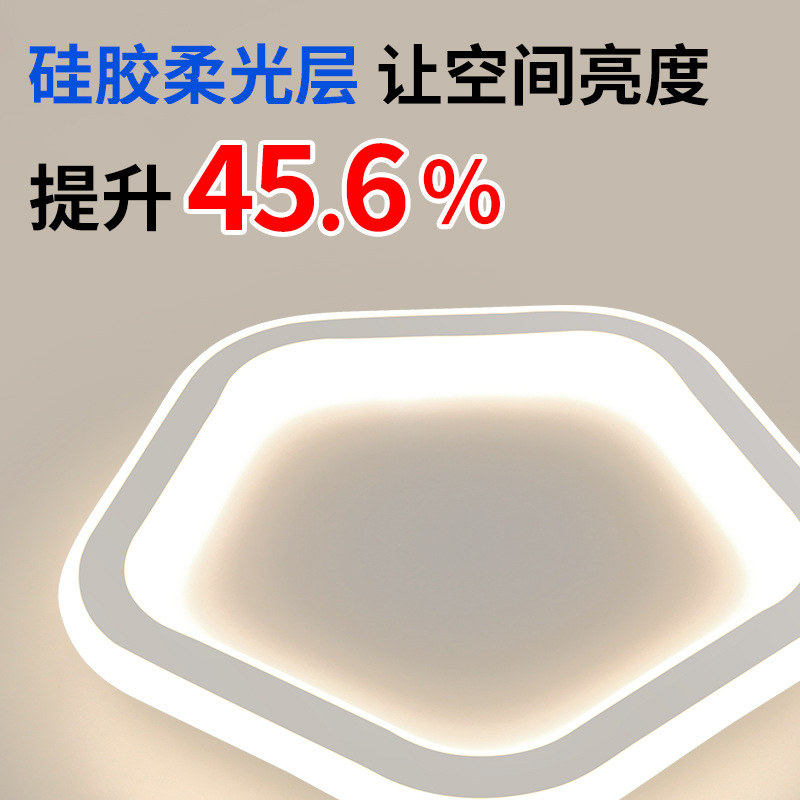 Lámpara de techo de pasillo moderna simple de espectro completo inteligente de protección de ojos en el corredor de la casa lámparas de balcón lámparas de decoración doméstica Zhongshan
