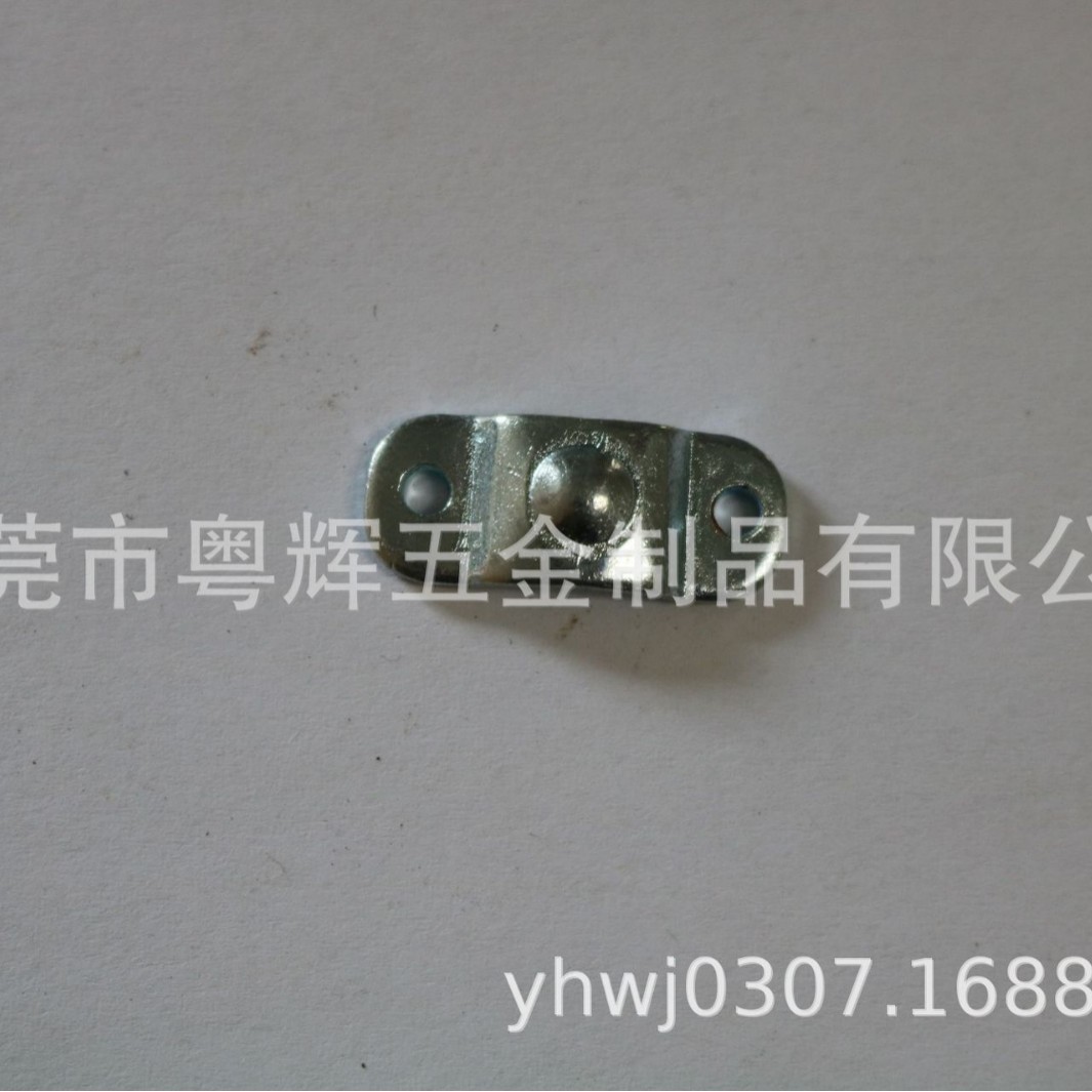 五金厂供应铁镀锌压线盖_各尺寸压线片加工