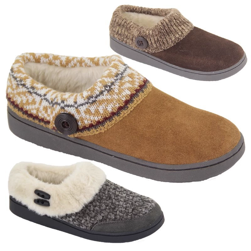 Оптовая продажа меховых тапочек для дома, осенне-зимние, на пуговицах, теплые, хлопковые, нескользящие, для внутреннего использования, трансграничная торговля.