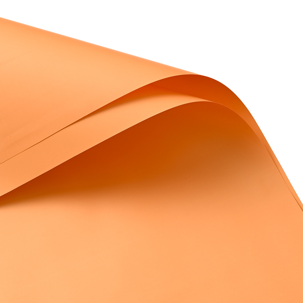 Jiemi materiales de flores florería floristería papel de embalaje de flores impermeable papel euroasiático de dos colores color sólido papel Ouya papel de embalaje de ramo