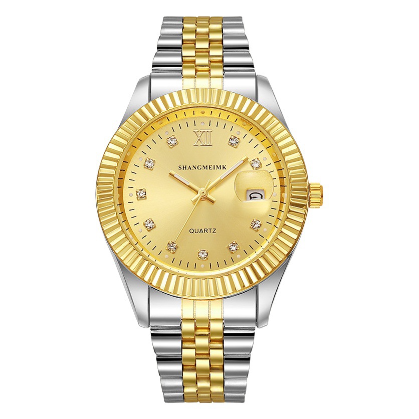 Los muchachos de negocios de transmisión en vivo ven reloj de cuarzo Registro de moda reloj de comercio exterior transfronterizo reloj de hombre al por mayor