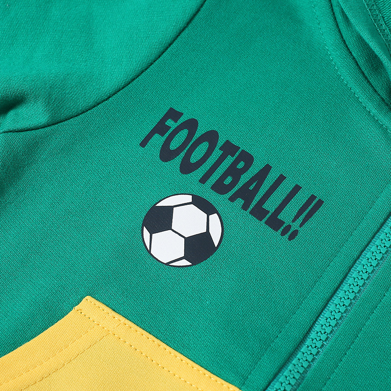 Ropa DE LOS NIÑOS nueva historieta del otoño suéter con capucha tridimensional abrigo suéter de los niños delantero y trasero impreso superior moda