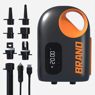 Portable Electric Car Air Pump for Tents, Sup Paddle Boards, Kayaks, Wireless Air Pump, Car Air Pump (Hava nasosu) - 8666-lithium-battery-model