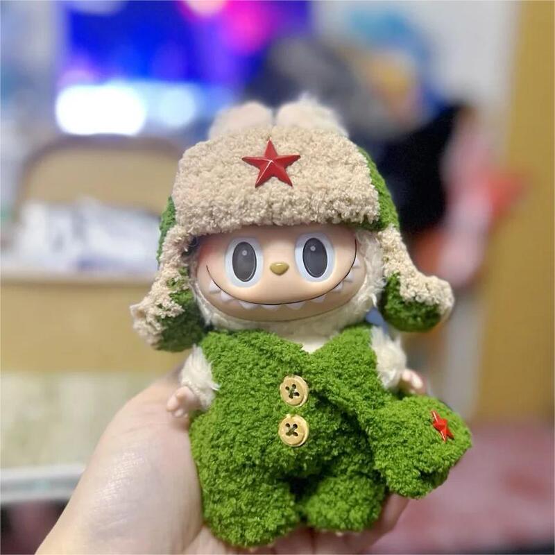 ラブブ第一世代と第三世代の人形服 17cm ハートビートマカロンビニールフェイス ラブブ人形服 着替え|undefined