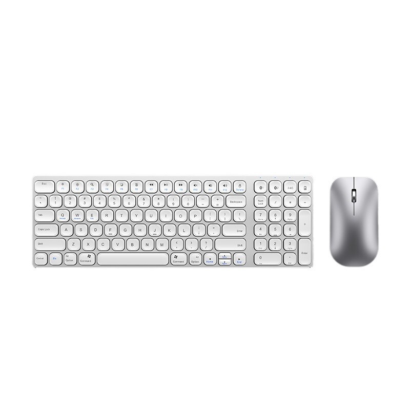 充電可能なノートブックワイヤレスキーボードセット Bluetooth デスクトップ Apple キーボードアルミニウム合金金属サイレントタブレットに適しています|undefined