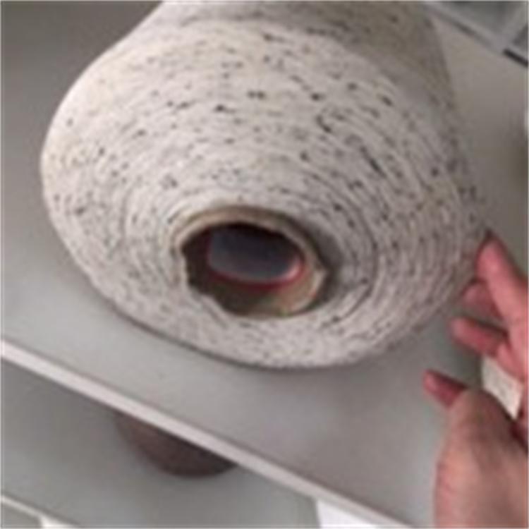 色纺棉纱普梳棉棉麻纱花式纱针织麻灰麻棉点子纱精梳棉彩点纱