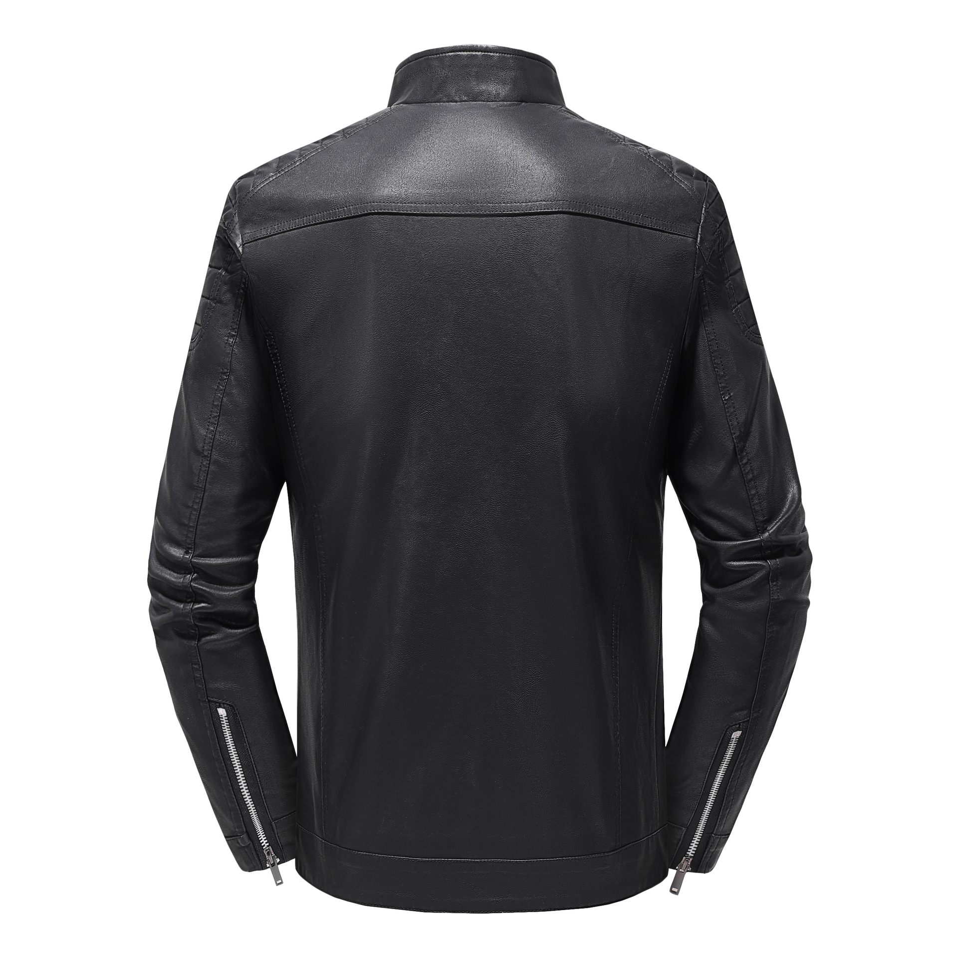 Hochwertige Counterkleidung für Frühling und Herbst, Kopfschicht-Motorradkleidung für Herren, Lederjacken, dünne Mäntel für Herren_voghion.com