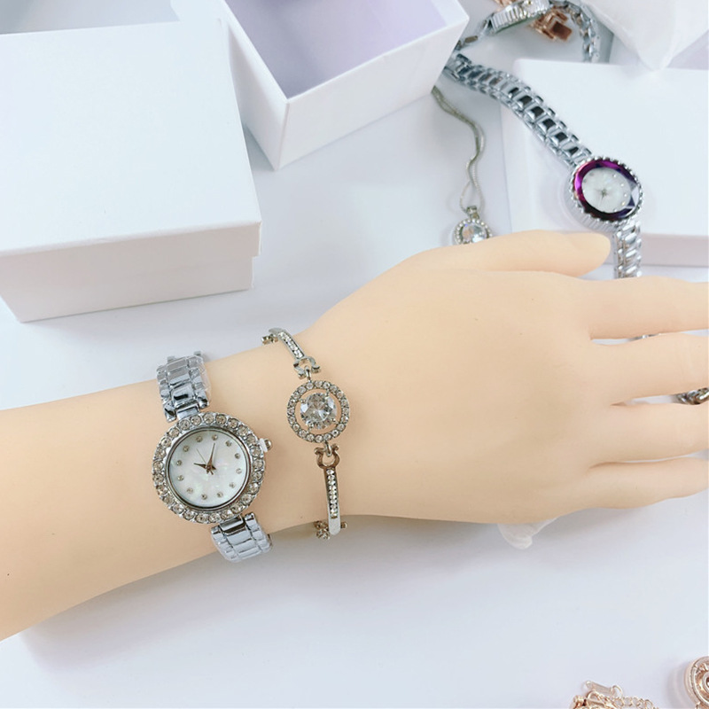 50g Weight Ordinary Glass Mirror Material Alloy Strap Material Watch Classification Pointer Display Type Single Folding Buckle Buckle Style Round Dial Shape Daily Occasion Quartz Movement Geometric Pattern Unisex Gender Fashion Style Fashion Geometric Single Folding Buckle Quartz Women's Watches 6