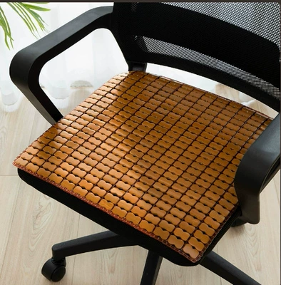 Cushion, Walnut Square Cushion, Small Square – Cool pad - mahjong-block-seat-cushion