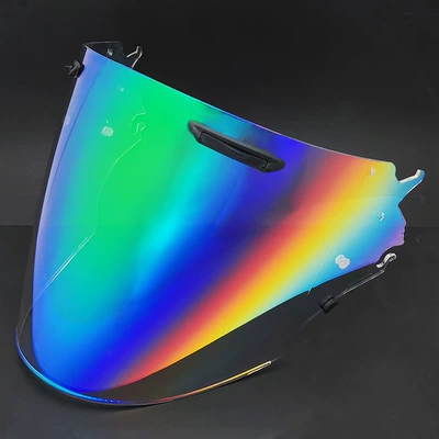 Dəbilqə (Kaska) aksesuarları | Motorcycle Sun Protection Color - aurora-gradient-green