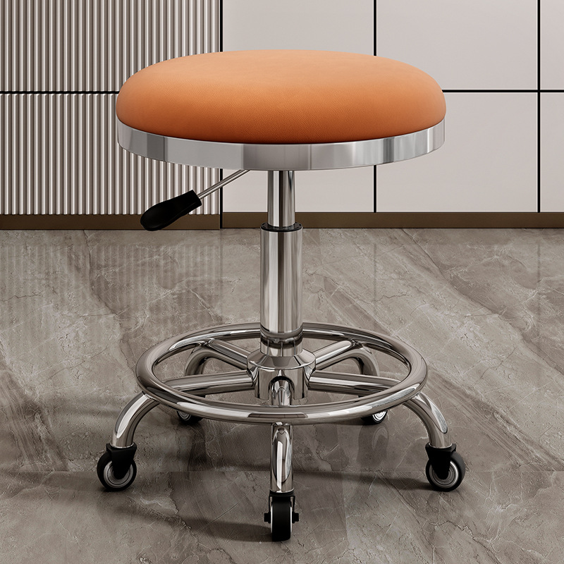 silla de dentista de estética elevadora polea de manicura silla giratoria silla de computadora silla de laboratorio maestro taburete