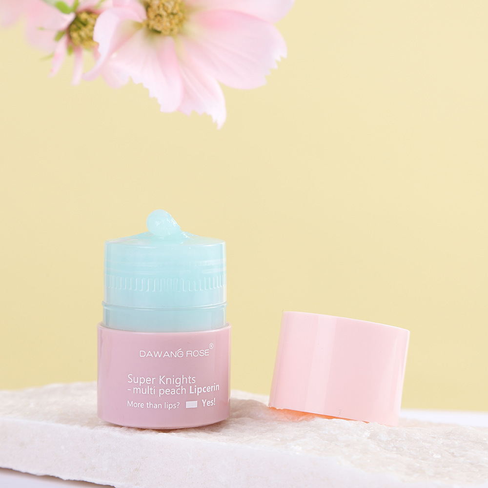 Moisturizing Lip Mask Portable Compact Lip Gloss Translucent Clear Repairing Reduces Lines Lip Makeup_voghion.com