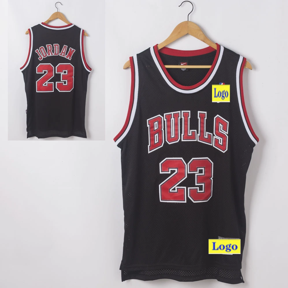 Вышитая баскетбольная майка Chicago Jersey №23, баскетбольная форма Chicago