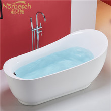 厂家批发酒店工程独立式亚克力浴缸欧式风格贵妃缸一体成型浴池