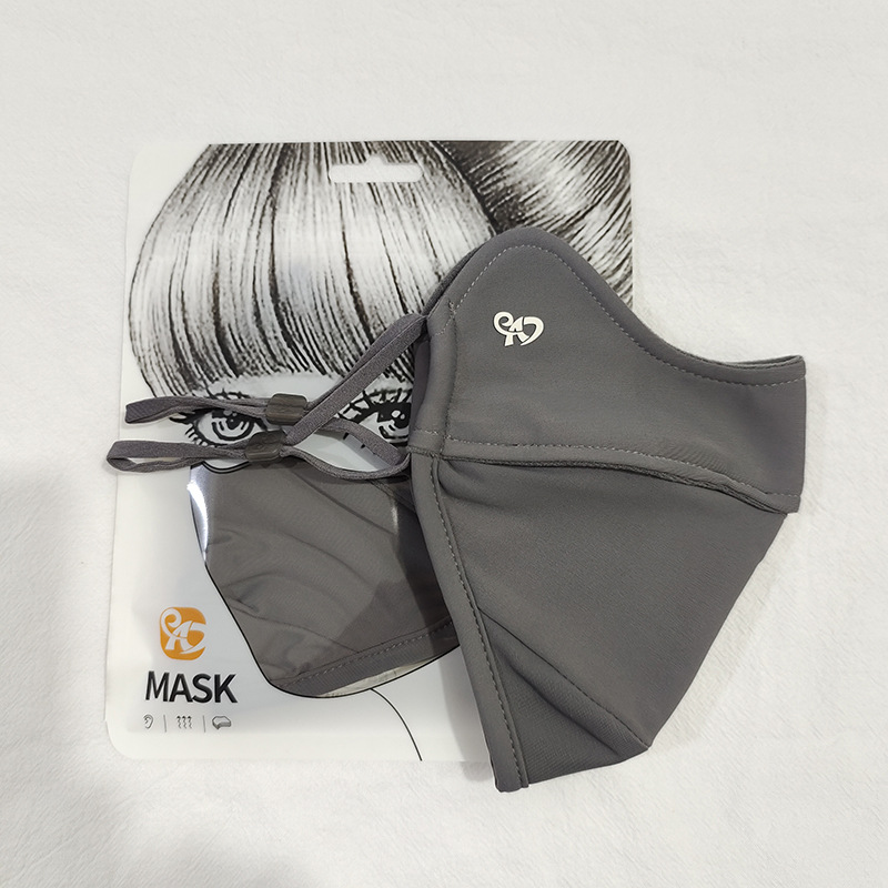 Otoño e Invierno forrado de lana gruesa máscara cálida protección ocular de alta esquina ciclismo protección solar a prueba de polvo máscara de adelgazamiento máscara de hombres y mujeres máscara